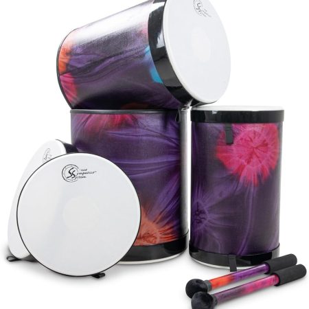 SympaticoÖ Nesting DjunDjun Woodstock Purple Pretuned Fiber w/ Dot - 16" Head