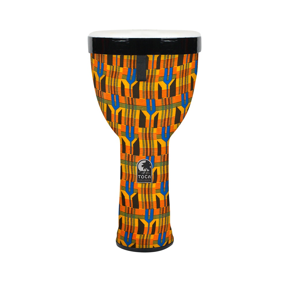SympaticoÖNesting Djembe, Kente Cloth, Pretuned Fiber - 3 Pack
