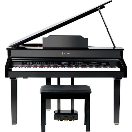 Williams Symphony Grand II Digital Micro Grand Piano With Bench 88 Key