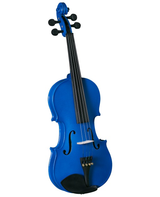 Anton Breton AB-05BU Student Violin Outfit Blue - 3/4 Size