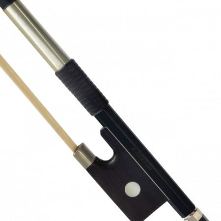 Anton Breton AB-110BU Brazilwood Student Violin Bow 4/4 Size - Black