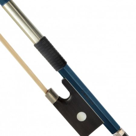 Anton Breton AB-110BU Brazilwood Student Violin Bow 4/4 Size - Blue