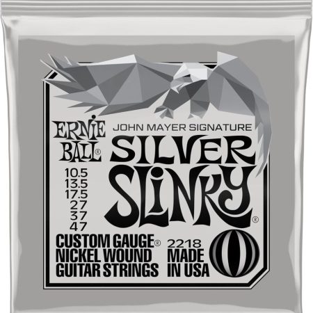 Ernie Ball John Mayer Silver Slinky Nickel Wound Electric Guitar Strin