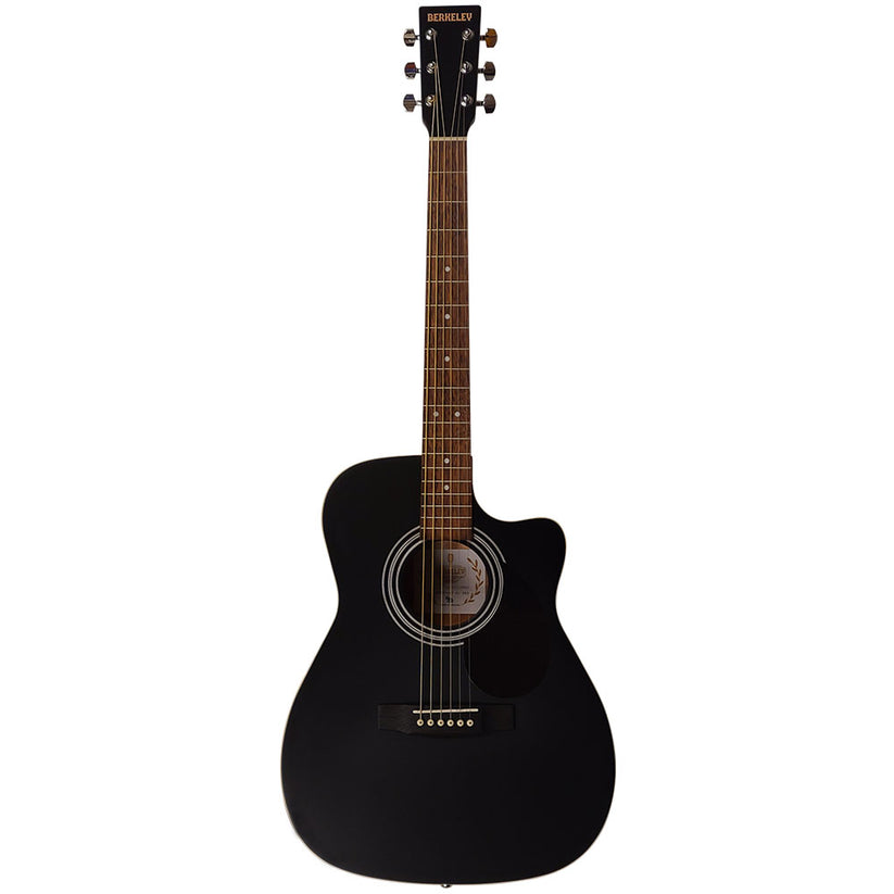 Berkeley Concert Cutway Acoustic Guitar Black
