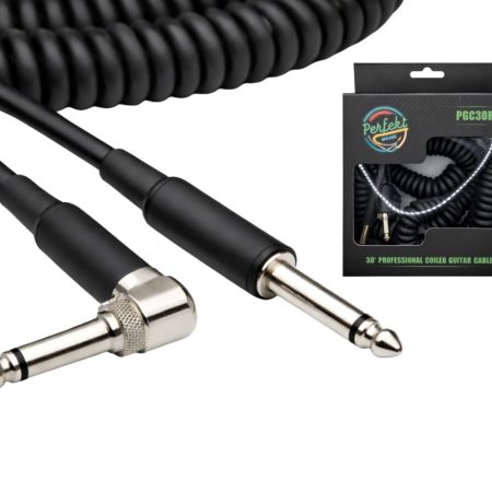 Perfekt Gear PGC30R 30ft Coiled Instrument Cable