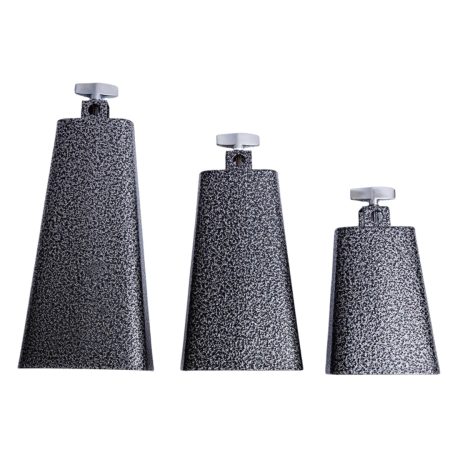 Perfekt Gear Cowbells - Black Wrinkle Finish w/Mount 5"
