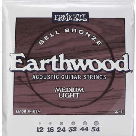 Ernie Ball Earthwood Bell Bronze Acoustic Guitar Strings - .012-.054 M