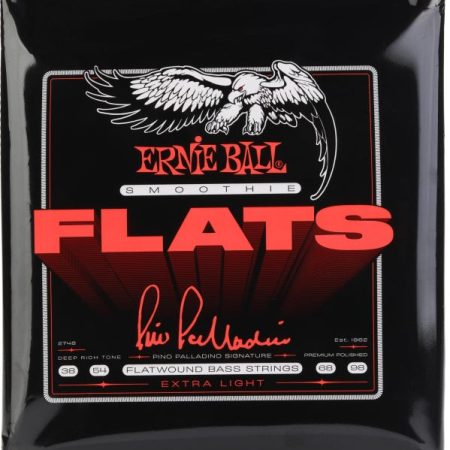 Ernie Ball Pino Palladino Signature Smoothie Flats Bass Guitar Strings