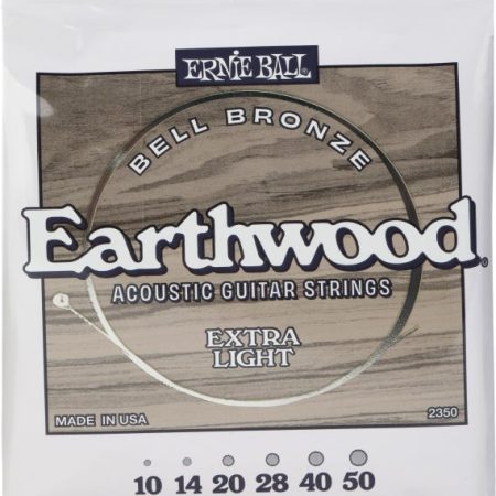 Ernie Ball Earthwood Bell Bronze Acoustic Guitar Strings - .010-.050 E