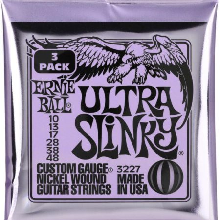 Ernie Ball 3227 Ultra Slinky Nickel Wound Electric Guitar Strings - .0