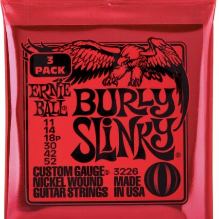 Ernie Ball 3226 Burly Slinky Nickel Wound Electric Guitar Strings - .0
