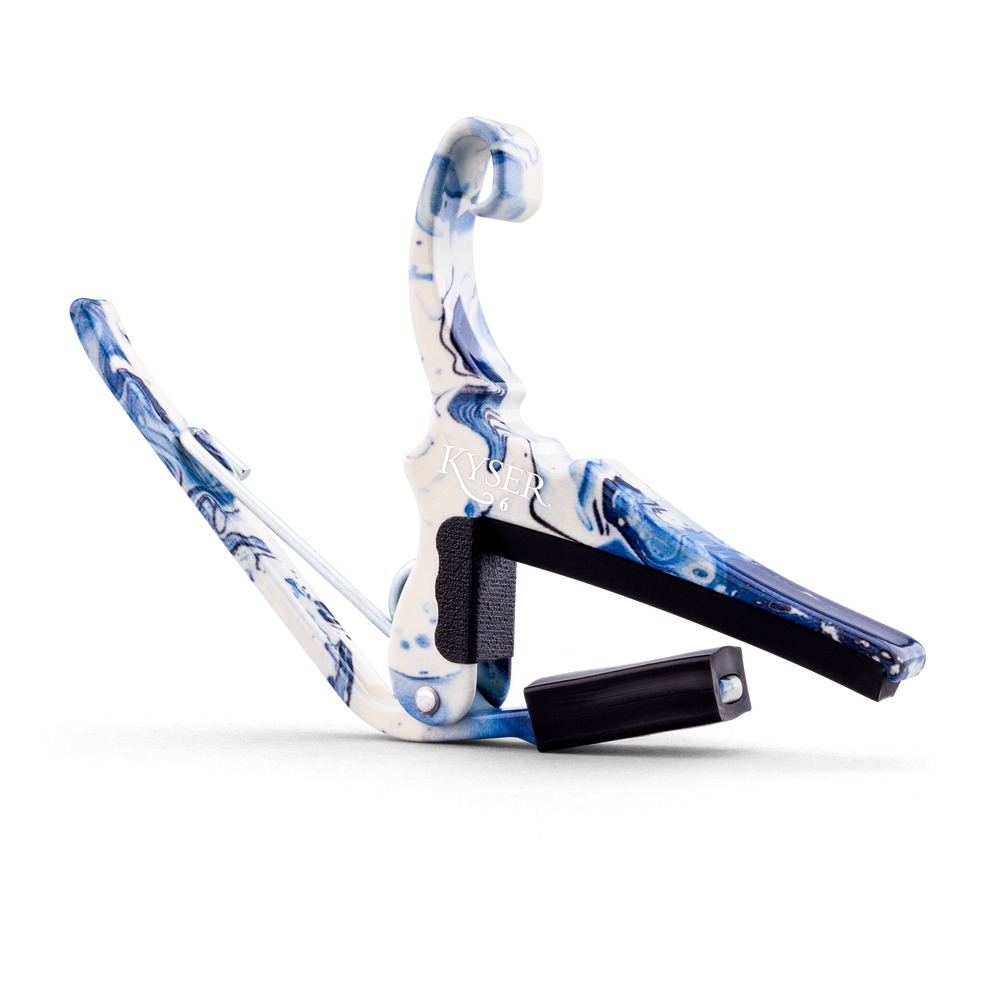 Kyser x Gopherwood Quick-Change Acoustic Guitar Capo White Porcelain
