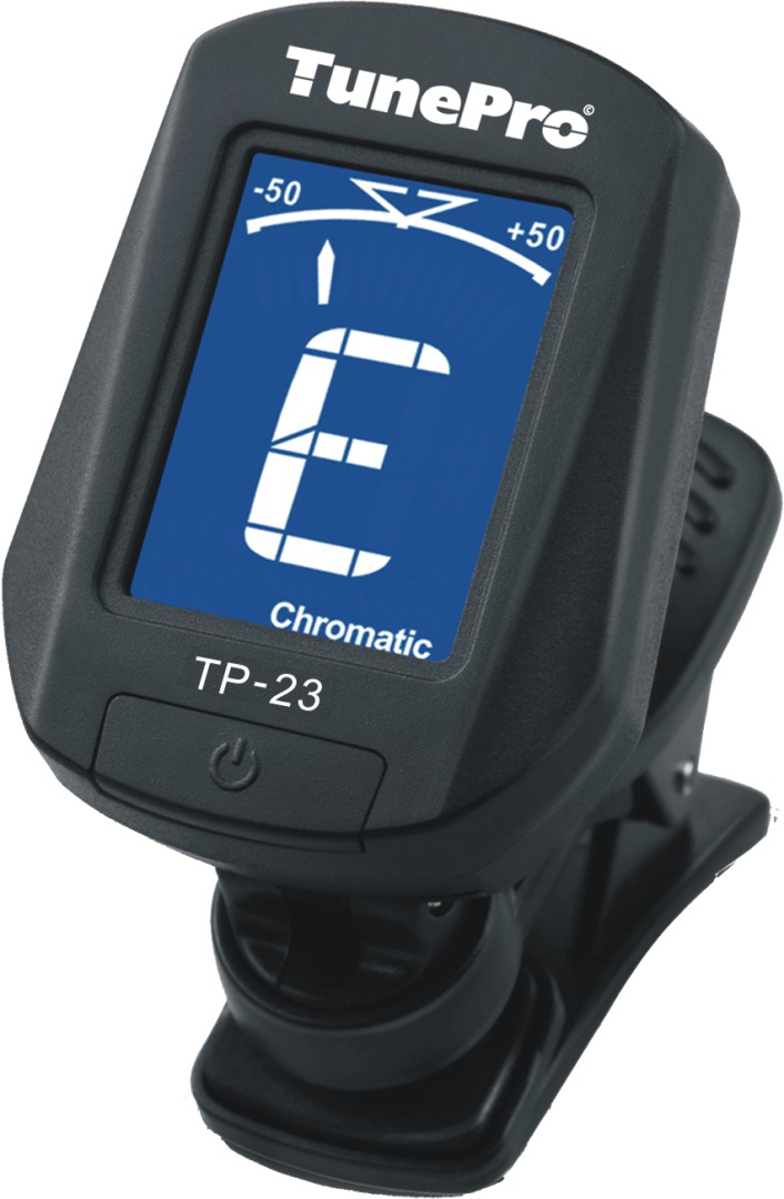 TunePro TP-23 Clip-On Rechargeable Chromatic Tuner
