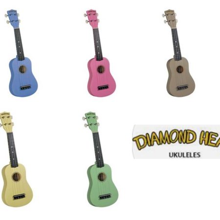 Diamond Head DU-121 Ukulele - Java Brown