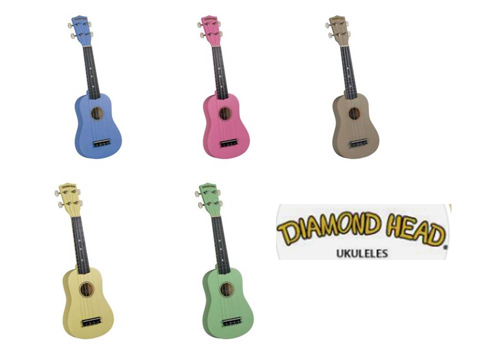 Diamond Head DU-121 Ukulele - Java Brown