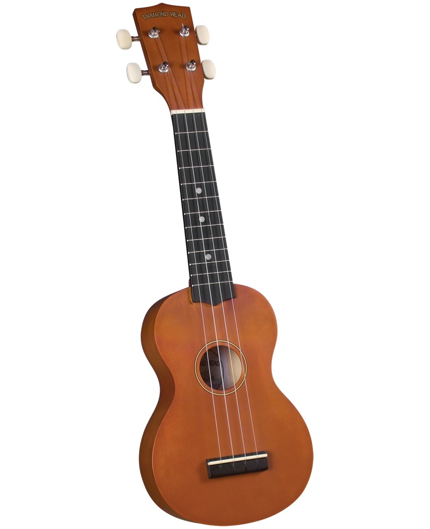 Diamond Head DU-150 Ukulele Soprano -Natural Black Fingerboard