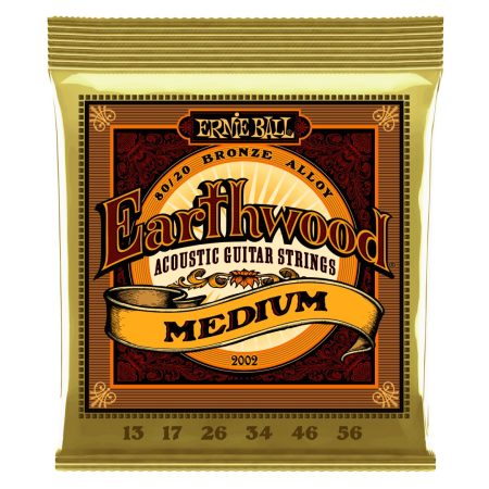 Earthwood Phosphor Bronze Acoustic Guitar Strings  13-56 Medium