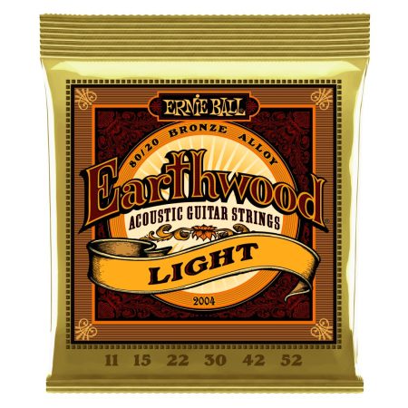 Earthwood Phosphor Bronze Acoustic Guitar Strings 11-52 Light