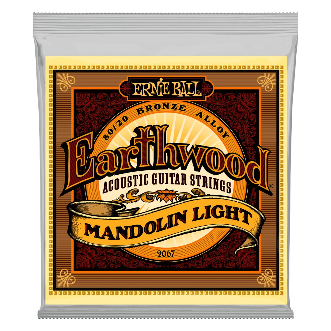 Earthwood Mandolin Light Loop End 80/20 Bronze Acoustic Guitar Strings