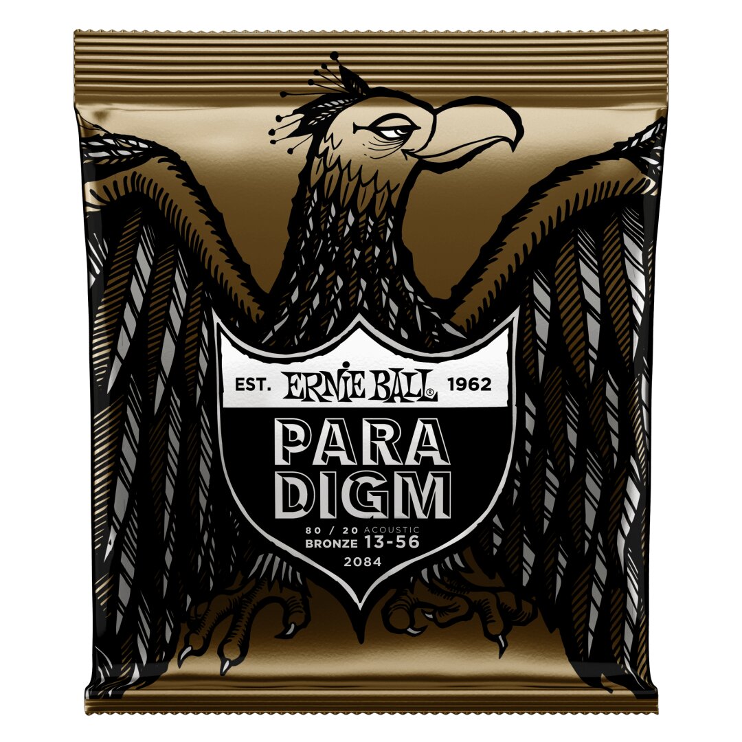 Paradigm Medium 80/20 Bronze Acoustic Guitar Strings - 13-56 Gauge