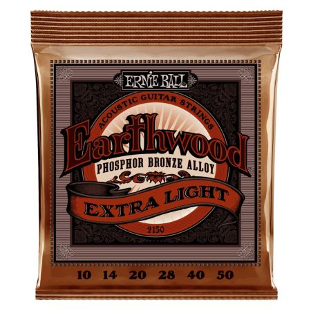 Earthwood Extra Light Phosphor Bronze Acoustic Guitar Strings - 10-50