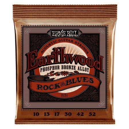Earthwood Rock and Blues w/Plain G Phosphor Bronze Acoustic Guitar Str