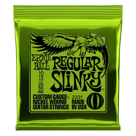 Regular Slinky Nickel Wound Electric Guitar Strings - 10-46 Gauge