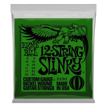 Slinky 12-String Nickel Wound Electric Guitar Strings - 8-40 Gauge