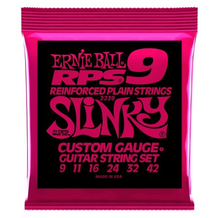 Super Slinky RPS Nickel Wound Electric Guitar Strings - 9-42 Gauge