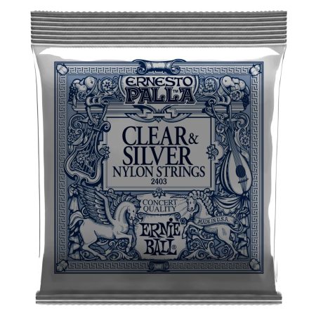 Ernesto Palla Clear & Silver Nylon Classical Guitar Strings