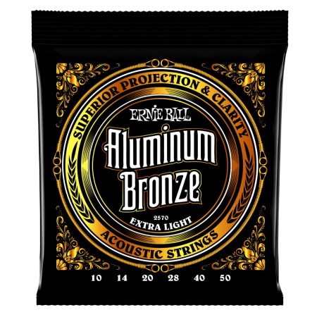 Extra Light Aluminum Bronze Acoustic Guitar Strings - 10-50 Gauge