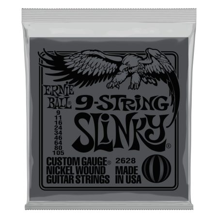 Slinky 9-String Nickel Wound Electric Guitar Strings - 9-105 Gauge