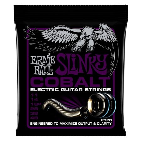 Power Slinky Cobalt Electric Guitar Strings - 11-48 Gauge