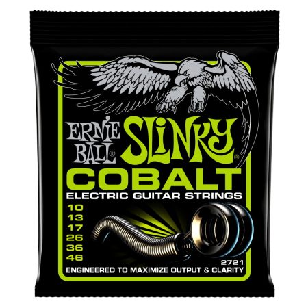 Regular Slinky Cobalt Electric Guitar Strings - 10-46 Gauge
