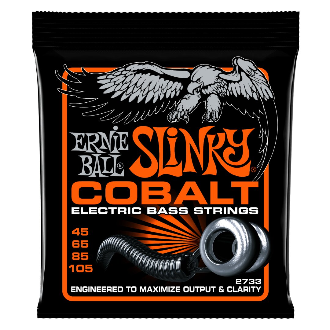Hybrid Slinky Cobalt Electric Bass Strings - 45-105 Gauge
