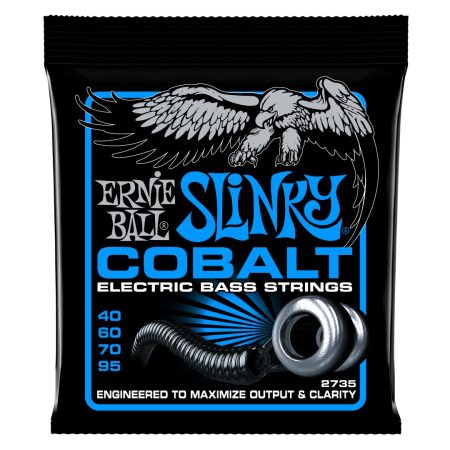 Extra Slinky Cobalt Electric Bass Strings - 40-95 Gauge