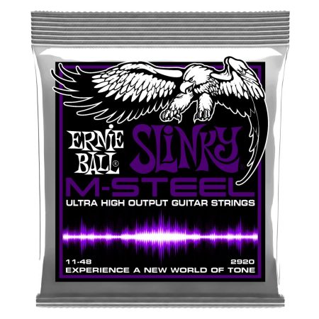Power Slinky M-Steel Electric Guitar Strings - 11-48 Gauge