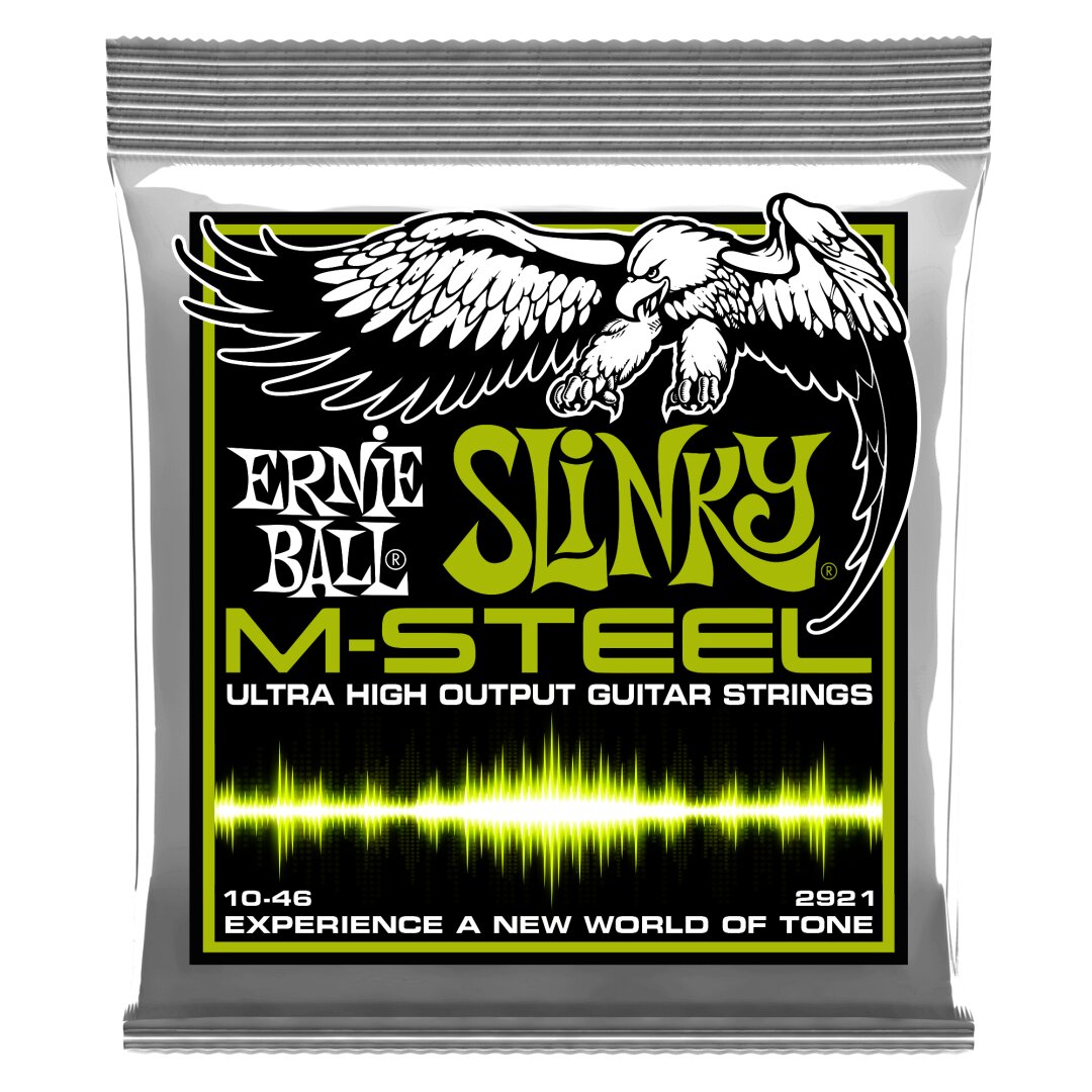 Regular Slinky M-Steel Electric Guitar Strings - 10-46 Gauge