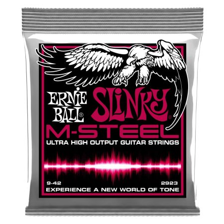 Super Slinky M-Steel Electric Guitar Strings - 9-42 Gauge