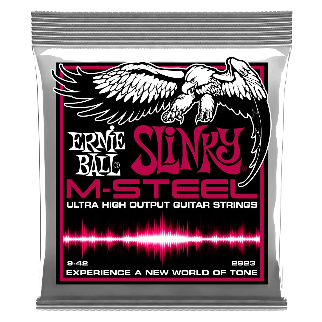 Super Slinky M-Steel Electric Guitar Strings - 9-42 Gauge