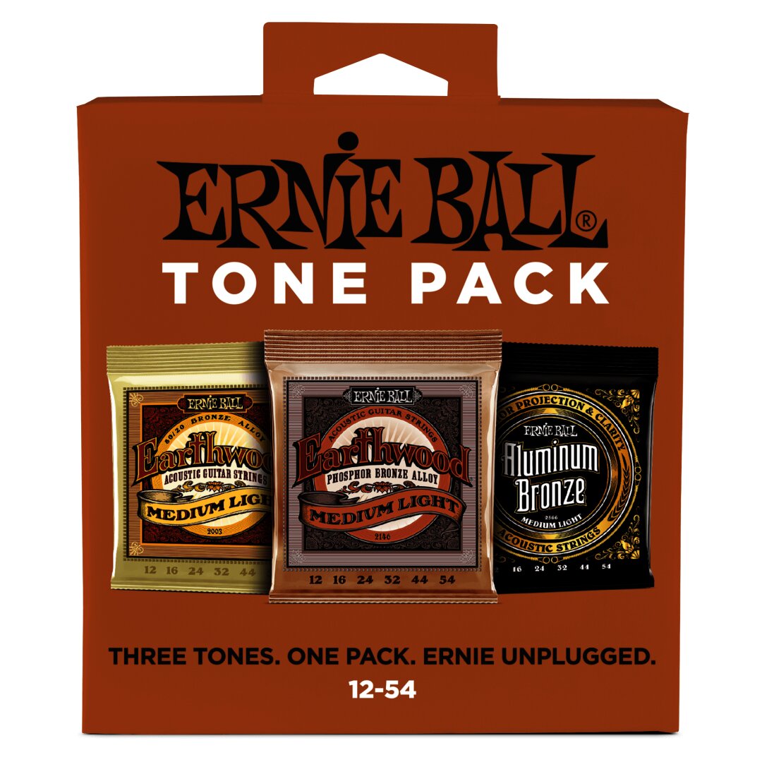 Medium Light Acoustic Tone Pack - 12-54 Gauge
