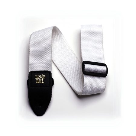 White Polypro Guitar Strap