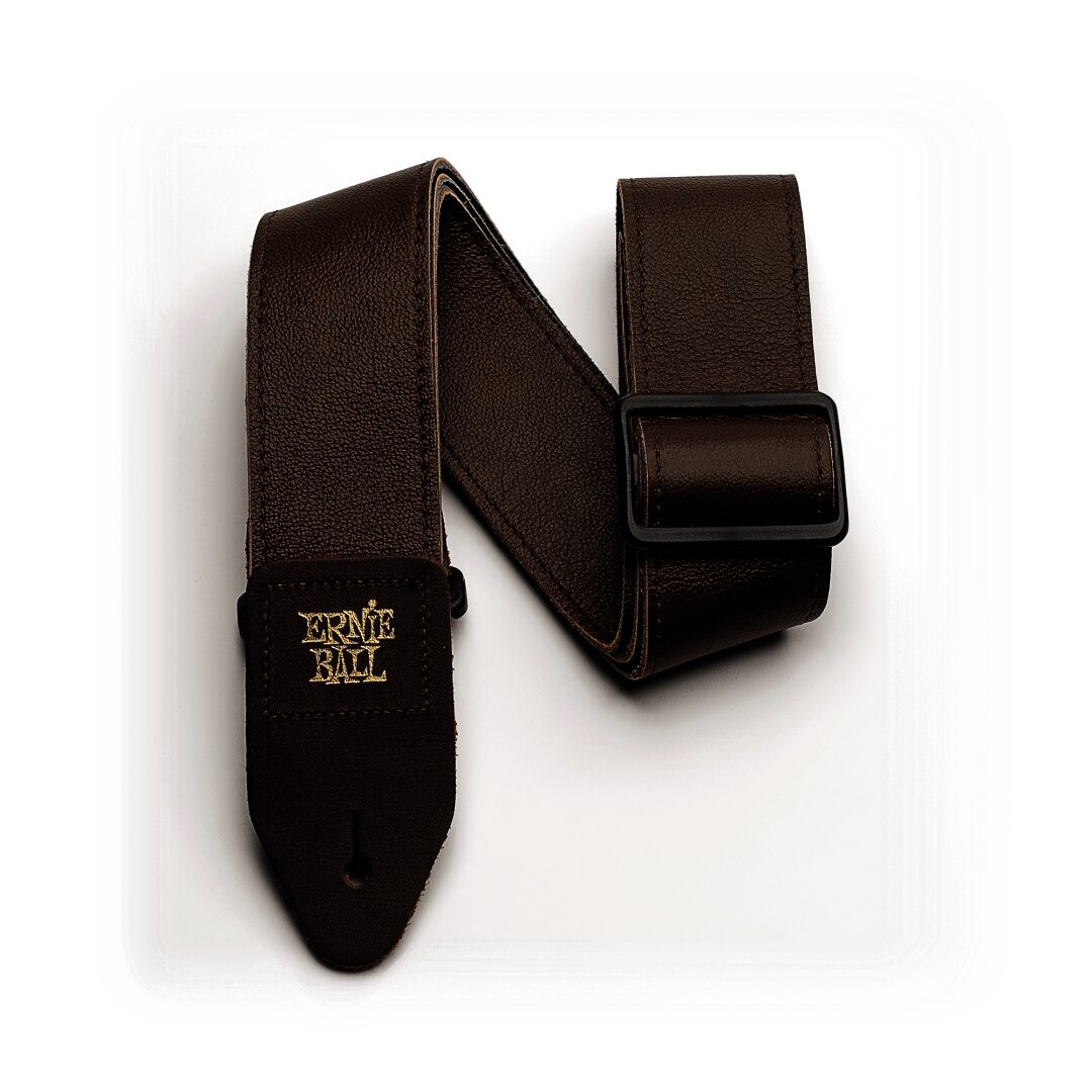 2" Tri-Glide Italian Leather Strap - Brown