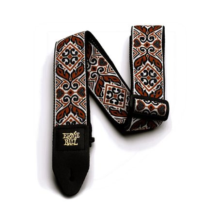 Ernie Ball Tribal Brown Jacquard Strap