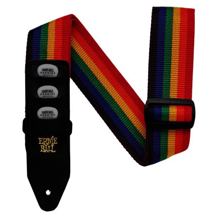 Ernie Ball Rainbow Pickholder Strap