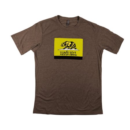 Ernie Ball CA Bear Flag Green T-Shirt XXL