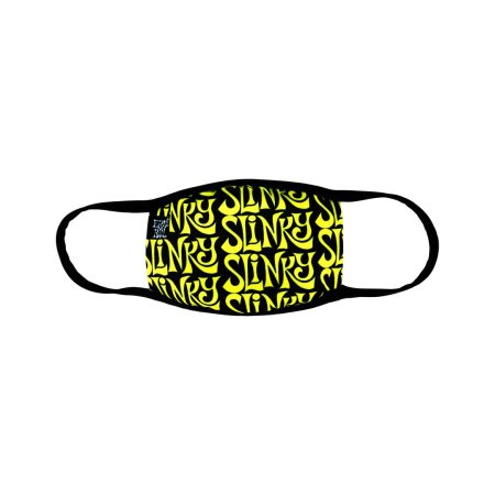 Green Slinky Youth Face Mask