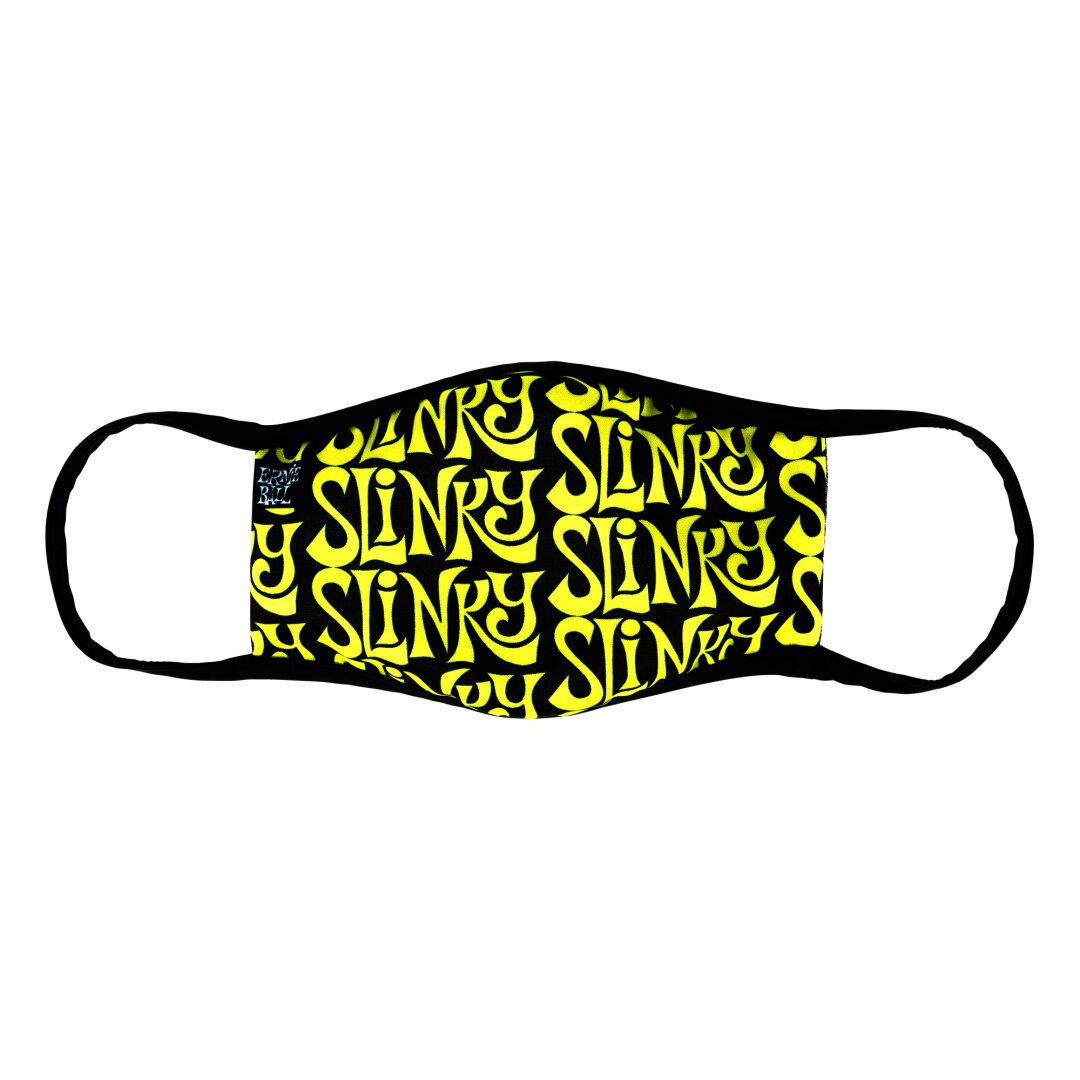 Green Slinky Adult Face Mask