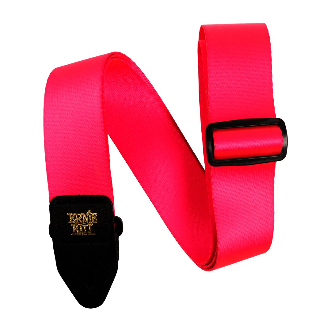 Ernie Ball Neon Pink Premium Strap