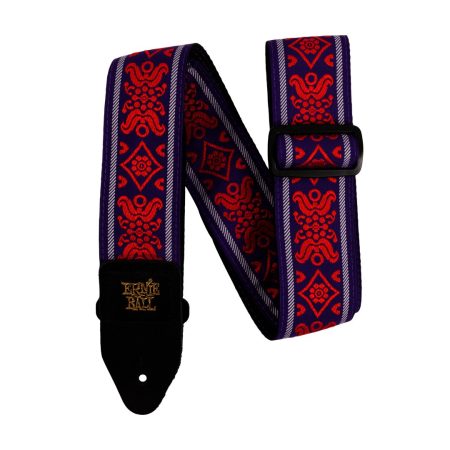 Ernie Ball Royal Flush Red Jacquard Strap